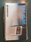 Vintage Sanyo Am/ Fm Handheld Radio Model RP5047A With Box Works!. Fixed Price $32.50.