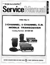 Realistic Cb Radio TRC-11 Service Manual 14 Pages (copy). Fixed Price $5.99.