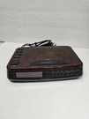 Optimus CR-319 Digital Alarm Clock Am/fm Radio Battery Backup 90S Vintage Wood. Fixed Price $19.95.