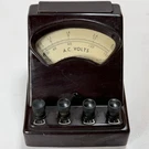 Welch Vintage Analog Ac Voltmeter Model 3030 Brown Bakelite Scientific Lab. Fixed Price $65.00.