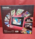 Toshiba 8" Digital Media Frame Also Music & Home Videos. Fixed Price $65.00.