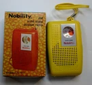 Rare Mib Vintage Nobility Am Solid State Pocket Radio-yellow Color-model 44/600. Fixed Price $19.99.