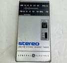 General Electric Am/fm Stereo Headset Radio Model #7-1600A Tested Works. Fixed Price $6.00.
