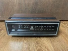 Vintage General Electric Flip Number Clock Radio 7-4305D Read. Fixed Price $24.99.