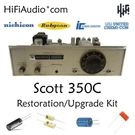 Scott 350C Tube Receiver Tuner Restoration Repair Service Rebuild Kit Fix. Fixed Price $165.00.