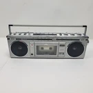 Sanyo M7650 Boombox Vintage Cassette/radio Tested Working But Rough. Fixed Price $85.00.