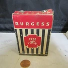 Vintage Burgess XX30 Radio 'b' Battery - Rare 1950'S. Fixed Price $15.20.