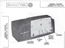 1956 General Electric 911 912 Tube Clock Radio Photofact Manual 913 Receiver. Fixed Price $11.04.