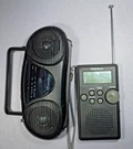 Radio Shack Digital Pocket Am/fm Model 12-587 & Baby Boom Box 2000,TESTED. Fixed Price $69.00.