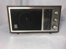 Not Working Properly Ge Model No. 7-4145A Walnut Grain Vinyl On Laminated Wood. Fixed Price $25.00.