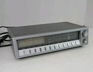 Vintage Silver Realistic Chronomatic 232 Alarm Clock Radio Am Fm Tested Working. Fixed Price $44.95.