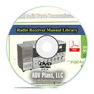 Radio Receiver, Transceiver, Scanner Manuals Schematics, Realistic, Icom Dvd F47. Fixed Price $10.95.
