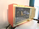 Vintage Westinghouse Coral Tube Clock Radio H720TS Tested See Below. Fixed Price $125.00.