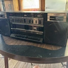 Vintage 1990S Fisher PH-W705 Boombox Stereo Dual Cassette-am-fm Radio Works. Fixed Price $29.73.