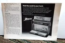 1970 Zenith Trans-oceanic Radio Print Model R7000Y Vintage Audio. Fixed Price $5.21.