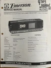 Emerson XLC454 Television Fm / Am Cassette Recorder Original Service Manual. Fixed Price $19.94.