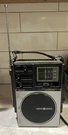 General Electric Pow-r-pak Vntgportable Radio 7-2890A Leather Trim Works Read. Fixed Price $23.99.
