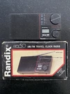 Vintage Randix RCL50 Travel Am/fm Quartz Clock Radio Pocket Size. Fixed Price $17.95.