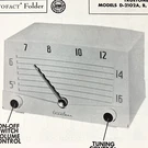 1953 Truetone Radio D-2102A B D-2103A Service Wire Schematic Repair Manual Vtg. Fixed Price $9.99.