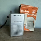 Radio Shack Realistic Am/fm Solid State Pocket Model 12-151A Tested. Fixed Price $10.00.