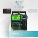 Short Wave Radio TR113 Full Band Bluetooth Am Fm Lw Wb Vhf Uhf Air Cb Ssb. Fixed Price $222.99.