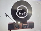 Fuse Wrap Vertical Record Player With Bluetooth In/out Em Radio - Open Box. Fixed Price $149.99.
