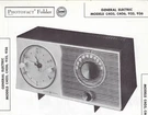 1957 General Electric C405 C406 Am Tube Clock Radio Photofact Manual 935 936. Fixed Price $11.04.