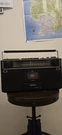 Sanyo M9902F Am/fm/tape Portable Stereo Boombox (please Read Description). Fixed Price $110.00.
