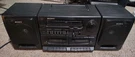Sony CFS-W455 Stereo Double Cassette Radio Boom Box Detachable Speakers Working. Fixed Price $54.99.