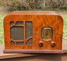 1930S Delco Tabletop Radio, Model R1125, Beautiful Cabinet. Fixed Price $120.00.
