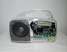 Freeplay Self Powered Solar Am/fm Radio Wind Up Clear Transparent Tested Works. Fixed Price $24.00.