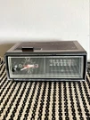 Vintage General Electric Bedside Clock Am/ Fm Radio Mod. No. 7-4545C. Fixed Price $72.50.