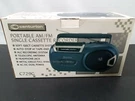 Centurion Portable Am/fm Radio Single Cassette Recorder C729G Boombox Nos Nib. Fixed Price $54.99.