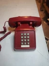 Retro Single Line Corded Desk Top Phone Lipstick Red. Fixed Price $36.00.