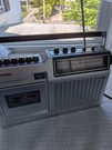 Crosley CT200B-SI Am Fm Portable Cassette Player Bluetooth Retro Style Tested. Fixed Price $34.99.