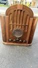 Vintage 1934 Rca Victor Model 143 Tombstone Wood Radio Art Deco Untested. Fixed Price $230.00.