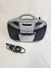 Venturer Stereo Cassette Recorder CD1282, Gray Blue Boombox Tested Working. Fixed Price $34.99.
