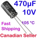 470UF 10V 8X15MM Panasonic Eb For Tv Lcd Tft Audio Hi-fi Stereo Ps Pc Dvd Radio. Fixed Price $5.40.