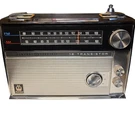 Vintage General Electric Overture Portable Transistor Radio Model P1905A. Fixed Price $45.00.