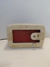 YRB-60-2 General Electric Tube Radio White For Parts As Is. Fixed Price $32.00.