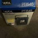 Yorx Portable 4. B&w Tv Am/fm Radio And Stereo Cassette Player- PT1545 New. Fixed Price $79.99.