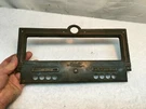 Vtg Brass Majestic Radio Cover Plate Mighty Monarch Of The Air Short Wave. Fixed Price $21.24.