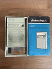 Vintage Admiral Am Solid State Portable Radio Model Pr 277 With Original Box Vg. Fixed Price $42.75.