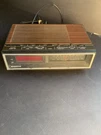 Vtg Sanyo RM-5100A Digital Alarm Clock Radio Woodgrain Am/fm Retro 1980S Tested. Fixed Price $18.95.