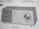 Zenith J514F, J514G, J514L, & J514W Radio Photofact. Fixed Price $6.50.