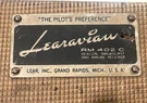 Learavian Rm 402 Beacon Broadcast Airline Receiver. Parts, Repair, Or Display. Fixed Price $22.00.