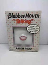 Vintage Blabber-mouth "talking" Am/fm Radio By Nasta 1986 Hong Kong Rare Works. Fixed Price $94.99.