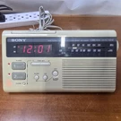 Vintage Sony Dream Machine Dual Alarm/fm/am Clock Radio ICF-C220W Tested. Fixed Price $28.49.