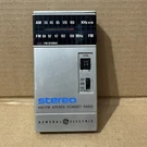 General Electric Am/fm Stereo Headset Radio Model: 7-1600A Vintage Parts Only. Fixed Price $12.00.