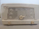 Vintage 1950S Jewel Model 960U Ivory Am Tube Table Radio As Is Untested For Part. Fixed Price $50.00.